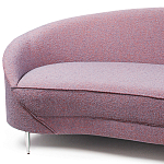 Диван Paulet Sofa Сиреневое Букле варинант исполнения - 4 | Loft Concept в Челябинске