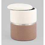 Пуф Mauldine с ящиком светло-коричневый с экокожей варинант исполнения - 2 | Loft Concept в Челябинске