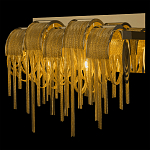 Бра с металлическими дугами и цепочками 33 см Atlantis Chain варинант исполнения - 12 | Loft Concept в Челябинске