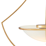 Люстра золотая светодиодная Graduated Bell варинант исполнения - 1 | Loft Concept в Челябинске