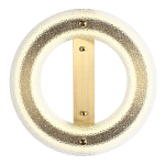 Бра круглое с эффектом морозного стекла Freezing Pattern варинант исполнения - 1 | Loft Concept в Челябинске