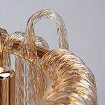 Люстра с подвесными рифлеными стеклянными трубками Nembus варинант исполнения - 9 | Loft Concept в Челябинске