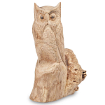 Статуэтка из дерева сова Animals of the World 20 варинант исполнения - 2 | Loft Concept в Челябинске