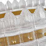 Люстра круглая с декоративными элементами в виде лепестков Round Light Flashing варинант исполнения - 7 | Loft Concept в Челябинске