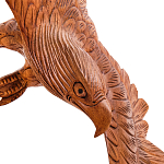 Статуэтка деревянная в виде орла Bali Eagle варинант исполнения - 3 | Loft Concept в Челябинске