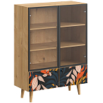 Витрина с изображением на дверцах Elise Cupboard варинант исполнения - 11 | Loft Concept в Челябинске