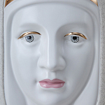 Ваза с золотисто-белыми фрагментами Faces of Imagination варинант исполнения - 6 | Loft Concept в Челябинске