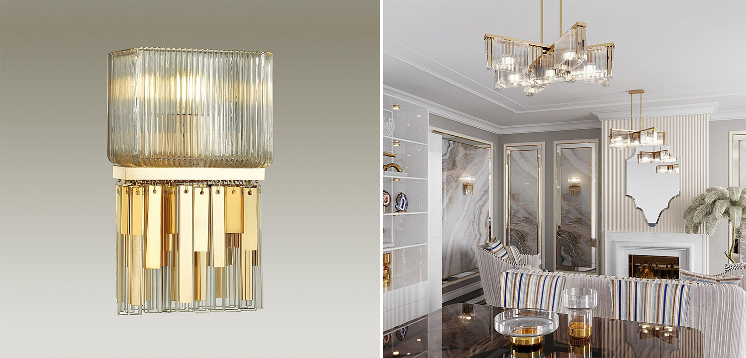 Бра Madelen Gold Wall Lamp Бра Madelen Gold Wall Lamp - Loft-Concept в Челябинске