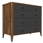 Комод из массива бука с 5-ю ящиками Tasteful Furniture варинант исполнения - 2 | Loft Concept в Челябинске