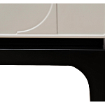 Тумбочка прикроватная с ящиком черно-серого цвета Noble Nightstand варинант исполнения - 6 | Loft Concept в Челябинске