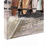 Панно декоративное в морском стиле Seascape and Surfing I варинант исполнения - 3 | Loft Concept в Челябинске