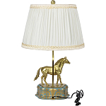 Настольная лампа из фарфора Лошадь Klark варинант исполнения - 2 | Loft Concept в Челябинске