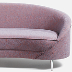 Диван Paulet Sofa Сиреневое Букле варинант исполнения - 1 | Loft Concept в Челябинске