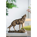 Фигурка Волк Gold варинант исполнения - 5 | Loft Concept в Челябинске