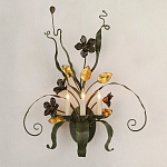 Бра с цветами и листьями Paradise Bush варинант исполнения - 3 | Loft Concept в Челябинске
