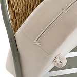 Садовое кресло с каркасом из стали Kenneth Chair варинант исполнения - 6 | Loft Concept в Челябинске