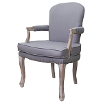 Кресло Aubrey Classical Armchair grey flax варинант исполнения - 3 | Loft Concept в Челябинске