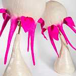 Торшер фуксия «Цветы из снов»  варинант исполнения - 2 | Loft Concept в Челябинске