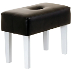 Мягкий пуф на белых ножках Winton Pouf варинант исполнения - 5 | Loft Concept в Челябинске