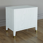 Тумба прикроватная с двумя ящиками Elsa Dreams White варинант исполнения - 4 | Loft Concept в Челябинске