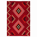Плед хлопковый по мотивам башкирских орнаментов Ural and Siberian Patterns варинант исполнения - 1 | Loft Concept в Челябинске