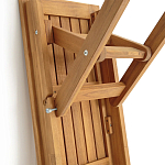 Деревянная скамья складная Jerome Wood Bench варинант исполнения - 4 | Loft Concept в Челябинске