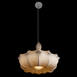 Подвесной светильник с белым фигурным абажуром и мягкими волнистыми краями Cloud Motion  варинант исполнения - 9 | Loft Concept в Челябинске