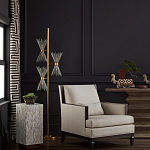 Торшер с абажурами из тонких металлических палочек Wild Thorns варинант исполнения - 4 | Loft Concept в Челябинске