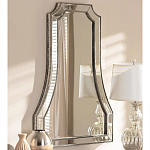 Зеркало в серебристой фигурной раме Silver Reflection варинант исполнения - 5 | Loft Concept в Челябинске