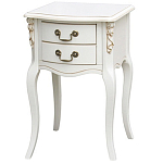Прикроватная тумба в стиле прованс с 2-мя ящиками Paule Montmartre Provence Bedside Table варинант исполнения - 1 | Loft Concept в Челябинске