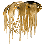 Бра с металиическими цепочками и дугообразными элементами Atlantis Chain варинант исполнения - 9 | Loft Concept в Челябинске