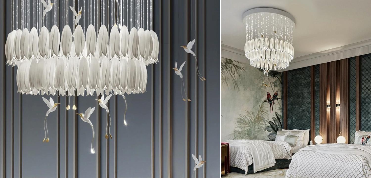Люстра c Птичками Колибри Sagarti Contemporary chandelier ALBA Flowers & Birds Люстра c Птичками Колибри Sagarti Contemporary chandelier ALBA Flowers & Birds - Loft-Concept в Челябинске
