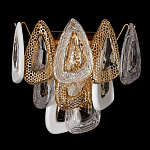 Бра с белыми и прозрачными подвесками Character Chandelier варинант исполнения - 2 | Loft Concept в Челябинске