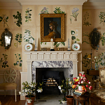 Обои ручная роспись Botanical Studies Linnaeus colourway варинант исполнения - 1 | Loft Concept в Челябинске