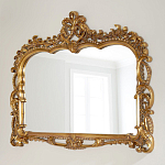 Зеркало настенное в ажурной раме в стиле барокко Ornate Ornaments варинант исполнения - 2 | Loft Concept в Челябинске