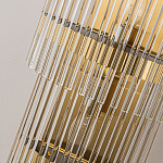 Бра с золотистым основанием и прозрачными трубками Nembus варинант исполнения - 5 | Loft Concept в Челябинске