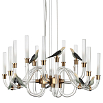 Люстра с декоративными птицами Ganthea D 73 см варинант исполнения - 1 | Loft Concept в Челябинске