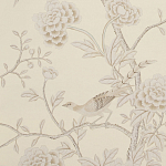 Обои ручная роспись Earlham Platinum Mica варинант исполнения - 3 | Loft Concept в Челябинске