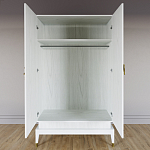 Платяной шкаф Elsa Dreams White с 2-мя фасадами варинант исполнения - 4 | Loft Concept в Челябинске