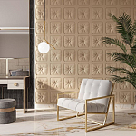 Гипсовая 3D Панель M-106 варинант исполнения - 2 | Loft Concept в Челябинске