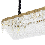 Люстра с хрустальными подвесками Riche Crystal Metal Chandelier 12 варинант исполнения - 3 | Loft Concept в Челябинске