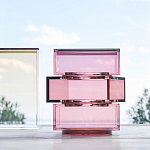 Стол журнальный в форме кубов Acrylic Furniture Lumina Crimson Clarity варинант исполнения - 9 | Loft Concept в Челябинске