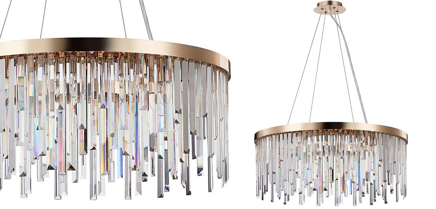 Люстра Bennett Chandelier gold Люстра Bennett Chandelier gold - Loft-Concept в Челябинске