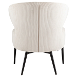 Современное мягкое кресло на металлических ножках Rakush Milk варинант исполнения - 3 | Loft Concept в Челябинске