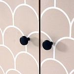 Длинная ТВ-тумба с принтом на ящиках Elise TV Stand варинант исполнения - 17 | Loft Concept в Челябинске