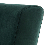 Кресло с обивкой из хлопкового велюра Porter Green Armchair варинант исполнения - 4 | Loft Concept в Челябинске