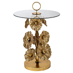 Столик металлический Golden Flower варинант исполнения - 1 | Loft Concept в Челябинске