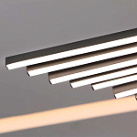 Люстра в виде распахнутых крыльев из тонких металлических планок Flight of Freedom варинант исполнения - 13 | Loft Concept в Челябинске