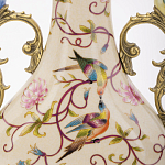 Ваза из фарфора с бронзовыми вставками Eden Garden варинант исполнения - 6 | Loft Concept в Челябинске