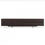 Дизайнерский комод коричневый с 2-мя ящиками и дверцами Pandora варинант исполнения - 1 | Loft Concept в Челябинске